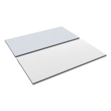 Load image into Gallery viewer, Reversible Laminate Table Top, Rectangular, 59.38w x 29.5d, White/Gray