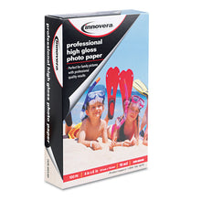 Load image into Gallery viewer, High-Gloss Photo Paper, 10 mil, 4 x 6, High-Gloss White, 100/Pack
