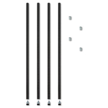 Load image into Gallery viewer, Stackable Posts For Wire Shelving, 36 "High, Black, 4/Pack

