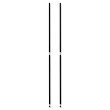 Load image into Gallery viewer, Stackable Posts For Wire Shelving, 36 "High, Black, 4/Pack
