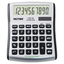 Load image into Gallery viewer, 1100-3A Antimicrobial Compact Desktop Calculator, 10-Digit LCD
