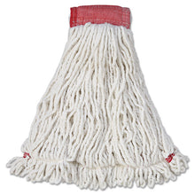 Load image into Gallery viewer, Web Foot Wet Mop Head, Shrinkless, Cotton/Synthetic, Large, White,  6/Carton
