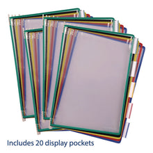 Load image into Gallery viewer, Desktop Reference Starter Set with Display Pockets, 20 Pockets
