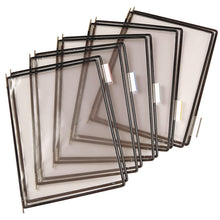Load image into Gallery viewer, Desktop Reference Starter Set, 10 Antimicrobial Wire-Reinforced Pockets

