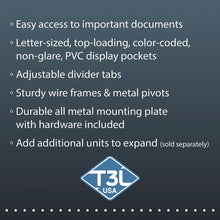 Load image into Gallery viewer, Desktop Reference Starter Set, 10 Pockets, 5 Tabs
