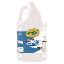 Load image into Gallery viewer, Washable Paint, White, 1 gal Bottle
