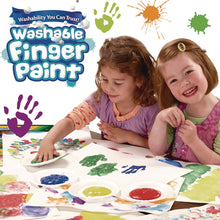 Load image into Gallery viewer, Washable Fingerpaint, Violet, 16 oz Bottle
