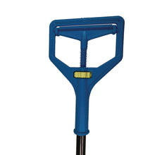 Load image into Gallery viewer, Janitor Style Screw Clamp Mop Handle, 64", Blue
