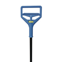 Load image into Gallery viewer, Janitor Style Screw Clamp Mop Handle, 64", Blue
