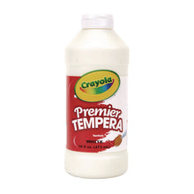 Load image into Gallery viewer, Premier Tempera Paint, White, 16 oz Bottle
