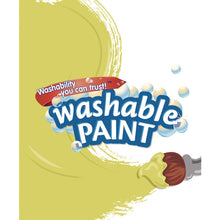 Load image into Gallery viewer, Washable Paint, Yellow, 16 oz Bottle
