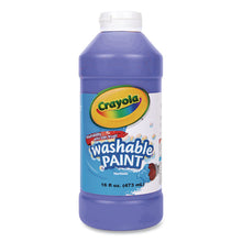 Load image into Gallery viewer, Washable Paint, Blue, 16 oz Bottle
