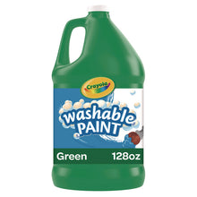 Load image into Gallery viewer, Washable Paint, Green, 1 gal Bottle
