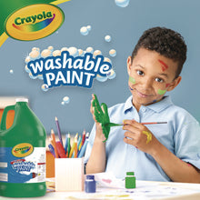 Load image into Gallery viewer, Washable Paint, Green, 1 gal Bottle
