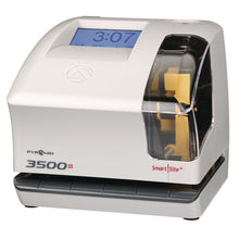 Load image into Gallery viewer, 3500 Smart Site Punch Card Time Clock System, DC Powered Operation, Light Gray
