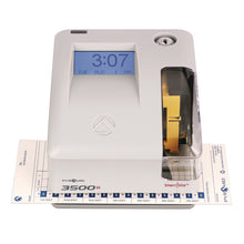 Load image into Gallery viewer, 3500 Smart Site Punch Card Time Clock System, DC Powered Operation, Light Gray
