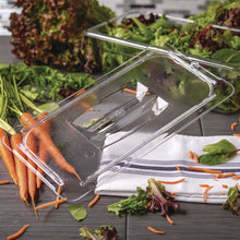 Load image into Gallery viewer, StorPlus Polycarbonate Handled Universal Lid, 7 x 12.5 x 0.88, Clear, Plastic
