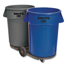Load image into Gallery viewer, BRUTE Tandem Dolly, Two-Container, 300 lb Capacity, 20.25w x 45d x 8h, Black
