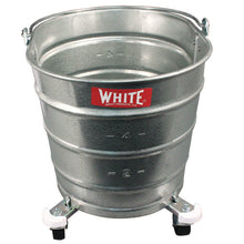 Load image into Gallery viewer, Metal Mop Bucket, 26 qt, Steel
