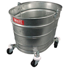 Load image into Gallery viewer, Metal Mop Bucket, 26 qt, Steel
