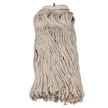 Load image into Gallery viewer, Layflat Regular Screw-Type Mop Head, Cotton, 24 oz, 1" Headband, White
