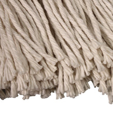Load image into Gallery viewer, Layflat Regular Screw-Type Mop Head, Cotton, 24 oz, 1" Headband, White
