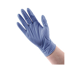 Load image into Gallery viewer, 380 Series Disposable General-Purpose Nitrile Gloves, Powder-Free, Large, 4 mil Thick, 9.5" Long, Blue, 100/Box, 10 Boxes/CT

