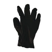 Load image into Gallery viewer, 396 Series Disposable General-Purpose Nitrile Gloves, Powder-Free, Large, 4.4 mil Thick, 9.5" Long, Black, 100/Box

