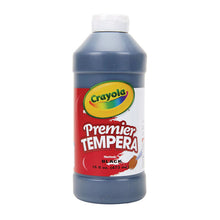 Load image into Gallery viewer, Premier Tempera Paint, Black, 16 oz Bottle
