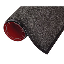 Load image into Gallery viewer, Dust-Star Microfiber Wiper Mat, Rectangular, Charcoal Gray Carpeted Surface, 48" x 72"
