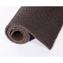 Load image into Gallery viewer, Spaghetti Vinyl-Loop Floor Mat, Rectangular, Brown Spaghetti Loop Surface, 36" x 60"
