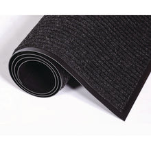 Load image into Gallery viewer, Needle-Rib Wiper/Scraper Mat, Rectangular, Charcoal Gray Ribbed Surface, 36" x 48"

