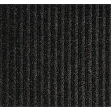 Load image into Gallery viewer, Needle-Rib Wiper/Scraper Mat, Rectangular, Charcoal Gray Ribbed Surface, 36" x 48"
