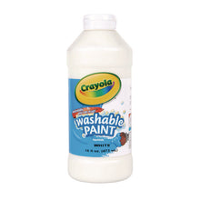Load image into Gallery viewer, Washable Paint, White, 16 oz Bottle
