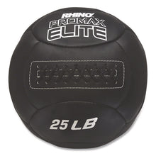 Load image into Gallery viewer, Rhino Promax Elite Medicine Ball, 25 lb, Black
