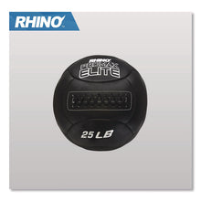 Load image into Gallery viewer, Rhino Promax Elite Medicine Ball, 25 lb, Black
