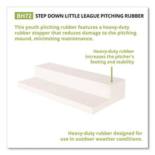 Load image into Gallery viewer, Step Down Youth Pitching Rubber, 18" x 4"
