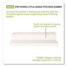 Load image into Gallery viewer, Step Down Youth Pitching Rubber, 18" x 4"
