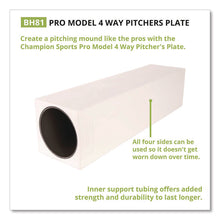Load image into Gallery viewer, Pro Model 4-Way Pitcher's Box, 24" x 6"
