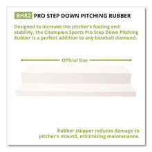 Load image into Gallery viewer, Pro Step Down Pitching Rubber, 24" x 6"
