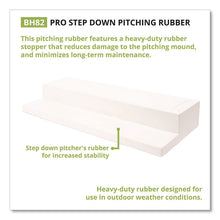 Load image into Gallery viewer, Pro Step Down Pitching Rubber, 24" x 6"
