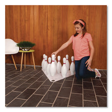 Load image into Gallery viewer, Plastic Bowling Pin Set, White, 10/Set
