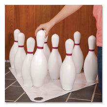Load image into Gallery viewer, Plastic Bowling Pin Set, White, 10/Set
