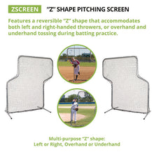 Load image into Gallery viewer, Z Pitching Screen, 7 ft x 5 ft
