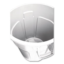 Load image into Gallery viewer, Vented Round Brute Container, 10 gal, Plastic, White
