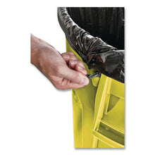 Load image into Gallery viewer, Vented Round Brute Container, 10 gal, Plastic, Yellow
