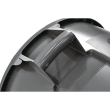 Load image into Gallery viewer, Vented Round Brute Container, 32 gal, Plastic, Gray
