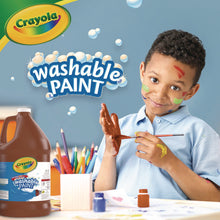Load image into Gallery viewer, Washable Paint, Brown, 1 gal Bottle
