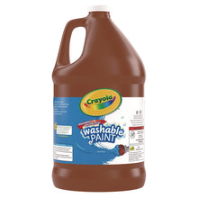 Load image into Gallery viewer, Washable Paint, Brown, 1 gal Bottle
