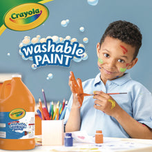 Load image into Gallery viewer, Washable Paint, Orange, 1 gal Bottle
